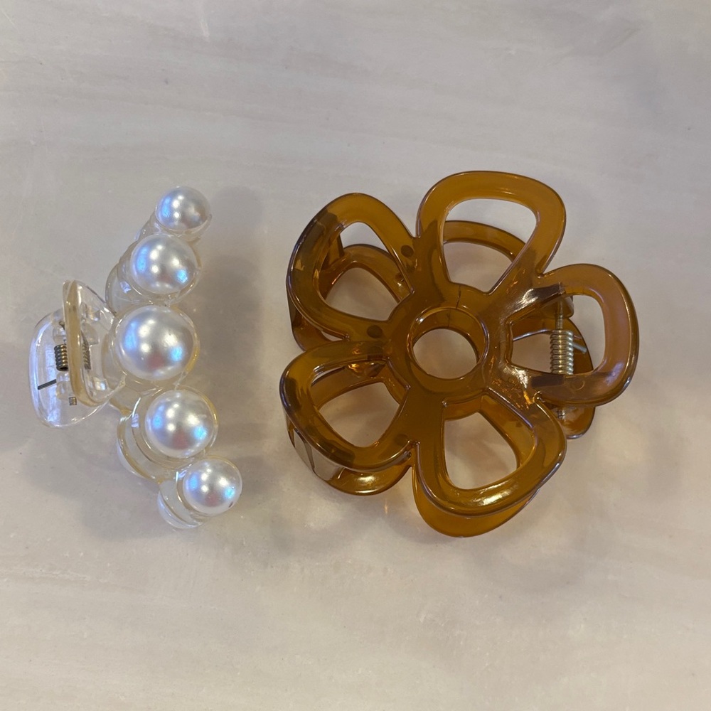 Set of 2 hair clips